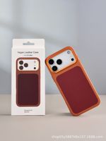 Étuis de téléphone en cuir à motif mosaïque écossais avec logo personnalisé, étuis de protection pour Apple iPhone 1 14 15 16 17 Pro Max Samsung S24 S25 Ultra