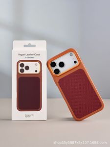 Fundas Protectoras para Teléfono con Logotipo Personalizado, Diseño de Cuero con Mosaico a Cuadros, para Apple iPhone 1 14 15 16 17 Pro Max Samsung S24 S25 Ultra - Product Image 2
