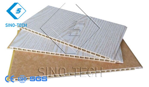 専門メーカーアコースティック<span class=keywords><strong>3D</strong></span> PVC樹脂壁パネル製造機 - Product Image 4