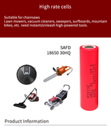 Batterie lithium-ion NCA 18650 3000mAh, support UPS, joint, circuit de protection pour module BMS, presse-agrumes portable, cylindres