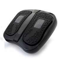 Masseur de pieds Shiatsu avec télécommande sans fil, vitesses de vibration réglables, machine de soulagement de la douleur et de relaxation pour usage domestique