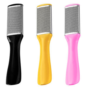 Kikir Kaki Kolosal Bahan Stainless Steel Kelas Bedah Dua Sisi untuk Pedikur Penghilang Kapalan dan Kulit Mati - Product Image 1