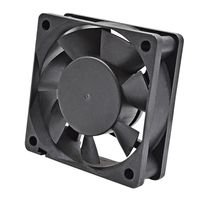 Ventilateur axial DC 60x60x20mm 5-12-24V à roulement à billes/hydraulique, haute qualité, durée de vie de 70 000 heures, ventilateur de refroidissement d'air OEM ODM CE ROHS