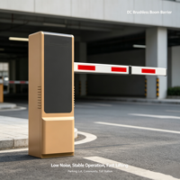 Barrière de stationnement automatique avec détecteur de boucle et affichage LED de compte à rebours, contrôle de sortie des véhicules pour garage souterrain
