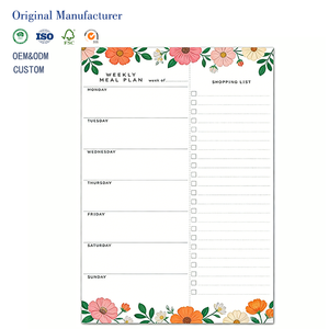 Bloc-notes magnétique 2026 Myway personnalisé avec 52 feuilles hebdomadaires non datées, planificateur quotidien et hebdomadaire <span class=keywords><strong>pour</strong></span> réfrigérateur, <span class=keywords><strong>carnet</strong></span> de suivi d'habitudes et liste de tâches - Product Image 1