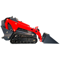 Minipala Gommata V1000 con Cingoli Triangolari Allargati, Motore Diesel da 25 CV, Potenza Affidabile, Macchinario per Costruzioni Forestali