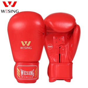 Wesing Wushu Sanda Boxing <strong>Gloves</strong> Professional Velcro <strong>Type</strong> Martial Arts Boxing <strong>Gloves</strong> for Competition and Training - Product Image 2