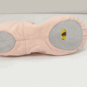 Chaussons de ballet en toile à bride unique entièrement élastiques pour femme, chaussures de <span class=keywords><strong>danse</strong></span> pointe extensibles, ballerines plates à <span class=keywords><strong>demi</strong></span>-semelle souples - Product Image 6