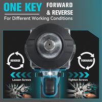 STELLAR PATH Perceuse-visseuse électrique sans fil au lithium-ion 21V de qualité industrielle, couple maximal de 60 Nm, ensemble d'outils de haute qualité, garantie 1 an