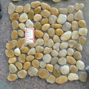 Sông cảnh quan cao đánh bóng <span class=keywords><strong>Pebble</strong></span> lớp vàng <span class=keywords><strong>Pebble</strong></span> đá - Product Image 3