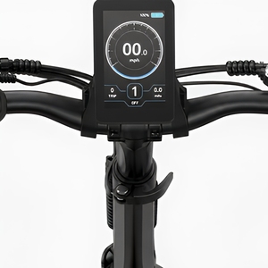 Bicicleta Eléctrica Plegable Roja con Llantas Gruesas, Motor de 250W en la Rueda Trasera, Batería de 48V 13Ah, Llantas para Nieve de 20 X 4.0 Pulgadas, para Desplazamientos Urbanos y Montaña - Product Image 6