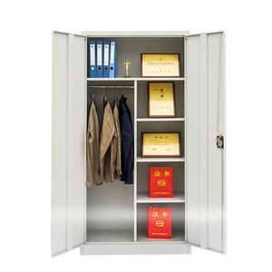 <span class=keywords><strong>Armoire</strong></span> de <span class=keywords><strong>bureau</strong></span> en acier à 2 portes battantes <span class=keywords><strong>Armoire</strong></span> de classement en acier <span class=keywords><strong>Armoire</strong></span> de rangement en métal verrouillable - Product Image 1