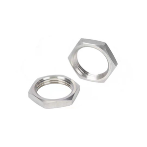 Écrous hexagonaux fins chanfreinés en acier inoxydable 304 poli à bas prix du fabricant pour applications médicales et minières - Product Image 3