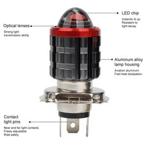 H4/H6 12V Lampu Depan LED Sepeda Motor Lampu Sorot Moto Lensa CSP Putih Kuning Lampu Hi <span class=keywords><strong>Lo</strong></span> Aksesoris Skuter Lampu Kabut - Product Image 2