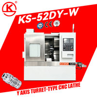 KS-52DY-W Schrägbettdrehmaschine CNC-Revolverdrehmaschine für Metallbearbeitung Industrielle Bearbeitungsmaschine
