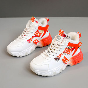 LYKU 2026 Chaussures de marche sportives pour femmes à lacets, patchwork, antidérapantes, respirantes, légères, tendance mode pour l'hiver - Product Image 5