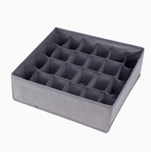 Organizador plegable para guardar calcetines, pañuelos, corbatas, cinturones, 24 cajones, ropa interior, al por mayor - Product Image 1