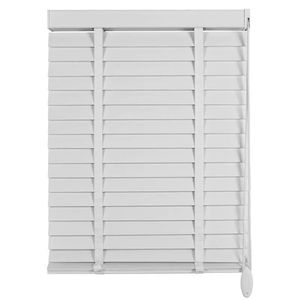 بيع بالجملة من المصنع ستائر خشبية صناعية لاسلكية 2 بوصة شرائح خشبية من كلوريد البولي فينيل ظلال - Product Image 5