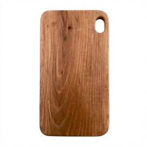 Planche à découper en bois d'acacia véritable avec poignée, durable, écologique, compatible lave-vaisselle, durable, non toxique - Product Image 2