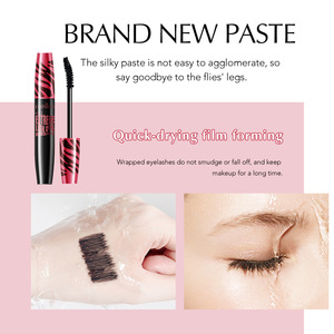 Máscara de Pestañas con Acabado Natural, Resistente al Agua, a la Sudoración y a la Humedad, Sin Grumos, Suave, Ligera y Delicada para Pestañas Finas - Product Image 3