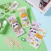 Emballage personnalisable en sachet OPP/BOPP de qualité alimentaire pour bâtonnets de crème glacée et barres chocolatées