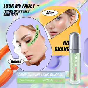 <span class=keywords><strong>VIOLA</strong></span> HOUSE Tinte Líquido para Labios y Mejillas con Cambio <span class=keywords><strong>de</strong></span> Color, Reactivo al PH, para un Brillo Natural y Duradero, Venta al Por Mayor - Product Image 2