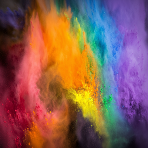 Polvo de colores para festivales y fiestas para efectos Popper y Spray - Product Image 1