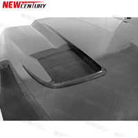 Nouveau capot en fibre de carbone pour Mustang 2024+ style MBJ, installation par vis, vis incluses, couleur noire
