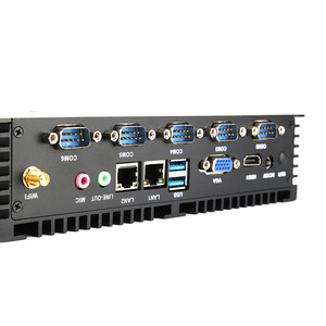 Nhúng hộp PC Intel Celeron mini máy tính công nghiệp nhôm 2 gam RAM 32 gam SSD wifi hỗ trợ VGA + HMI kép cổng LAN - Product Image 6