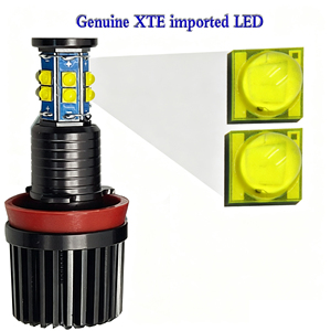 Modello di punteggiamento LED per <span class=keywords><strong>auto</strong></span> da 120W, adatto per X5 F02 Angel Eye Circle E92 H8, molto richiesto per il commercio estero - Product Image 1