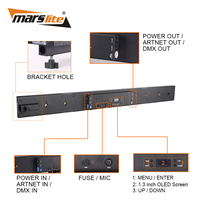 Marslite Matrix Blinder Dj Lights Pro : Panneaux LED matriciels pour DJ, éclairage de scène, discothèque, club, bar, avec fonction de raccordement