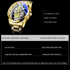 Drioshipping Hot Selling Wholesale Double-sided Hollow Design Men's Waterproof Luminous <b>Watch</b> Trendy Fashion Quartz <b>Watch</b> - Product Image 5