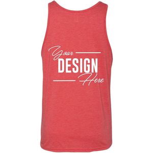 Unisex 3480 Bella Custom Jersey Tank Tops CUSTOM Hombres Multicolor Front & Back Printing Design Your Own Top - Product Image 4