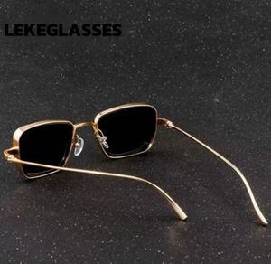 Nuevo Modelo 2025, Gafas de Sol Retro con Marco Metálico, Resistentes a los Rayos UV, Tendencia de Moda Masculina Europea y Americana - Product Image 5