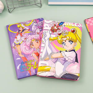 DHF1284 Quaderno A5 con Copertina in PU Anime Moon Girl, Carino e Kawaii, per Studenti, <span class=keywords><strong>Cancelleria</strong></span> Scolastica - Product Image 3