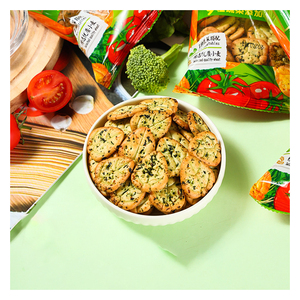 คุกกี้ผักเก้าชิ้นคุกกี้ผัก<span class=keywords><strong>ขนมปัง</strong></span>บิสกิตและขนมขบเคี้ยวอื่นๆขายส่งจากประเทศจีน - Product Image 4