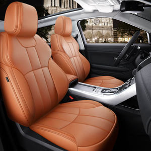 Housses de siège sur mesure pour voiture, accessoires pour 5 sièges, ensemble complet, cuir de haute qualité pour Land Rover Range Rover Evoque - Product Image 2