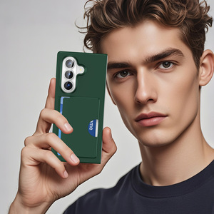เคสใส่บัตรสำหรับ Samsung Z Fold 7, มีช่องใส่บัตร 3 ช่องและช่องใส่เงินในตัว, เคสกันกระแทกแบบกระเป๋าสตางค์สำหรับ Z Fold 8 Ultra - Product Image 5