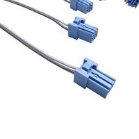 موصل نحاسي معزول بالـ PVC للاستخدام الإلكتروني 5 مم بـ 2 دبوس PSIP-02V-LE-A SPSI 001T M1.1 AWG24 كابل طرفي للأسلاك