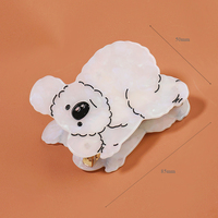Midairy usine vente directe mignon koala ours cheveux griffe grand doux dessin animé acétate cheveux accessoires CSFZ0444