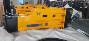 Nouveau modèle de brise-roche hydraulique SB70 pour moteur de pompe à roulement de boîtier central, moteur et burin pour excavatrices de 16 à 21 tonnes, origine Shandong - Product Image 5