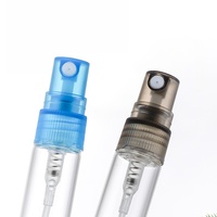 En stock – Flacons de parfum vides en verre colorés (rose, gris, bleu, transparent, noir) avec pulvérisateur, 2 ml, 3 ml, 5 ml, 8 ml, 10 ml – Emballage