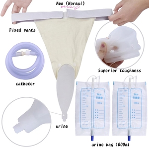 Pengumpul Urin Silikon untuk Pria dan Wanita dengan Kateter Urin untuk Hemiplegia Tas Urin Pernapasan Inkontinensia dan Cacat - Product Image 5