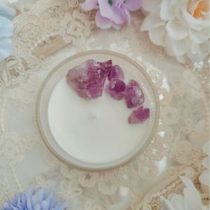 Vela perfumada de cristal de colores, fragancia para el hogar, venta al por mayor, vela perfumada de cera de soja orgánica, velas de tazón de vidrio personalizadas DIY - Product Image 3