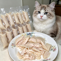 FurZo Vente en gros de friandises pour chats et chiens à base de poitrine de poulet lyophilisée 100% pure viande, 40 g, sans céréales, riches en protéines, nourriture humide nutritive