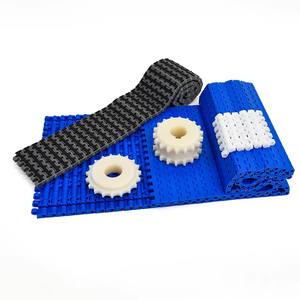 Modulaire Transportband 180 Graden 90 Graden Draaiende Flixble Pom Transportband Systeem Food Grade Riem - Product Image 4