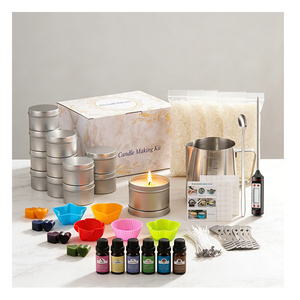 Fournitures pour la fabrication de bougies : Matières premières de qualité supérieure, cires, huiles, colorants, pots, outils pour l'approvisionnement des studios, programme de lancement - Product Image 3