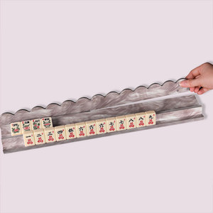 ชั้นวางไพ่มาจองอะคริลิกลายหินอ่อน – 24 สีสำหรับชุดไพ่นกกระจอกอเมริกัน - Product Image 5