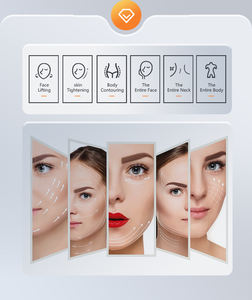 Mesin Perawatan Kulit Anti Penuaan CE 7d 22D Cartridges Non Invasive Penghilang Kerutan Pengencang Kulit Pembentuk Tubuh Sikat Pembersih Wajah - Product Image 3