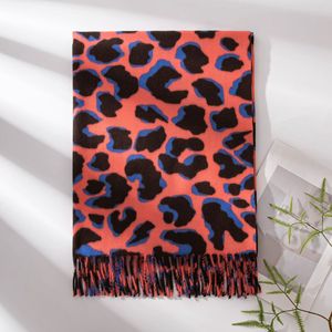 <span class=keywords><strong>Sciarpa</strong></span> <span class=keywords><strong>Leopardata</strong></span> da <span class=keywords><strong>Donna</strong></span>, Versatile per Autunno/Inverno, Lunga in Poliestere e Cashmere, Stile Occidentale, Alla Moda, Calda, Stampata, per <span class=keywords><strong>Donna</strong></span> Musulmana - Product Image 2